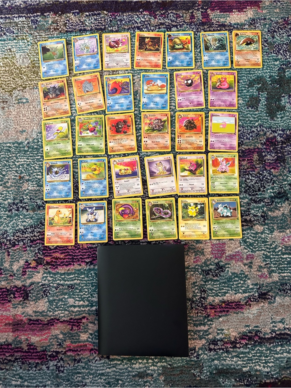 Vintage Pokemon Card Lot 96 Cards WOTC Base/Jungle/Fossil NM-Mint w/ Duplicates